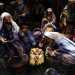 C la classica nativit con San Giuseppe e la Madonna...